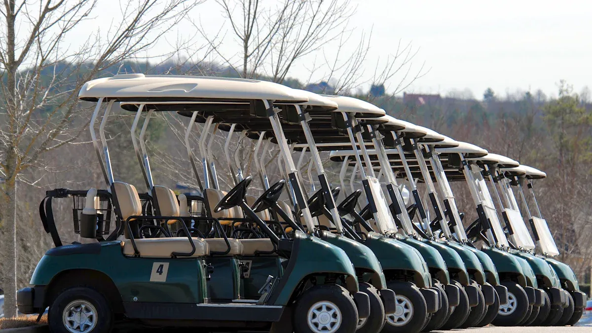 Types of Chrome Golf Cart Rims