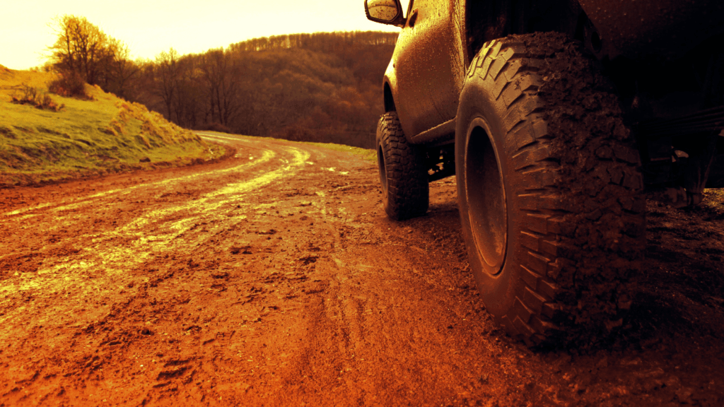 geländegängiges Rad