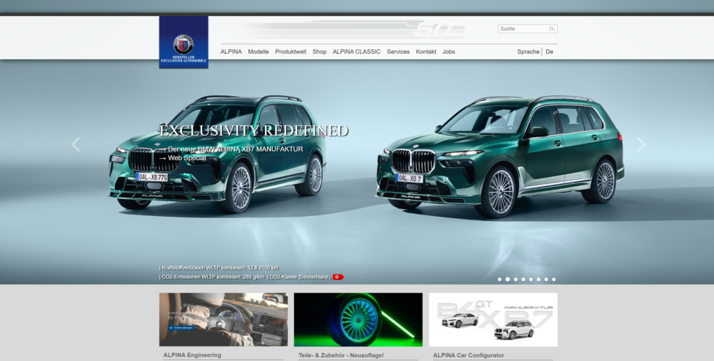 Alpina Räder Banner