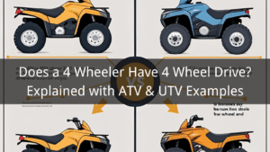 Hat ein Allradfahrzeug einen Allradantrieb? Erklärungen mit ATV- und UTV-Beispielen