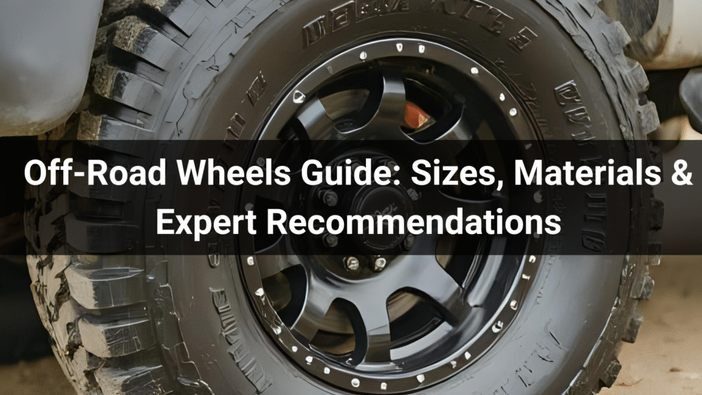 Off-Road Wheels Guide: Sizes, Materials & Expert Recommendations