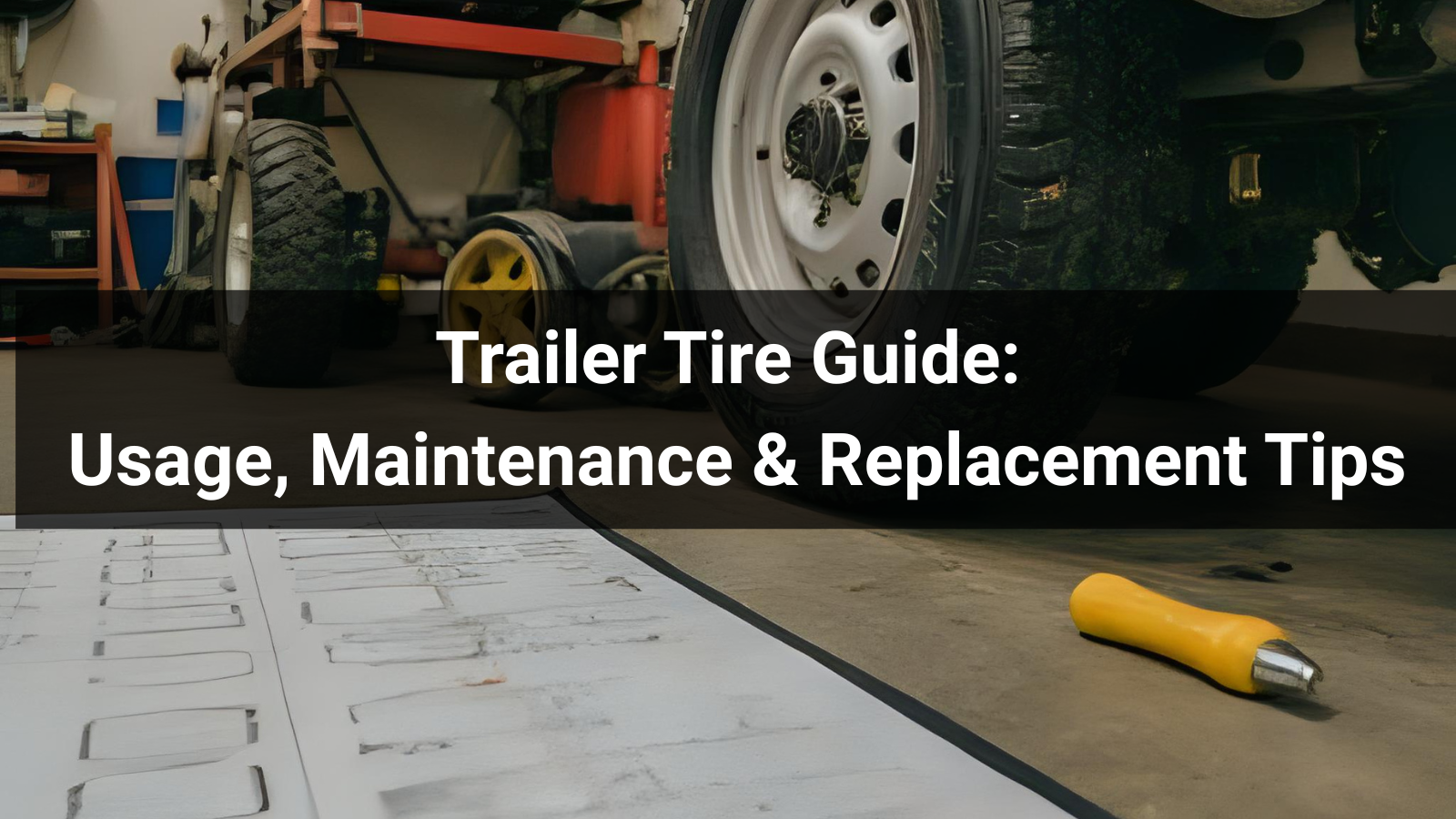 Trailer Tire Guide: Usage, Maintenance & Replacement Tips