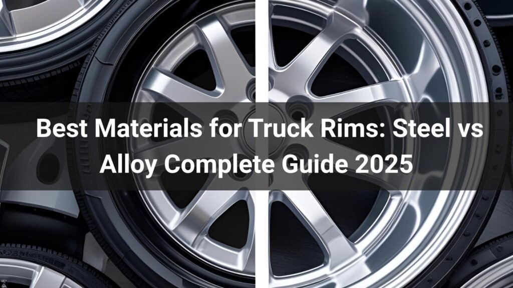 Best Materials for Truck Rims Steel vs Alloy Complete Guide 2025