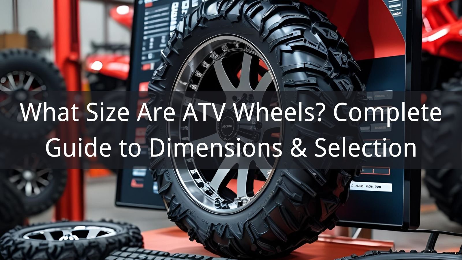 Welche Größe haben ATV-Räder? Vollständiger Leitfaden für Abmessungen und Auswahl